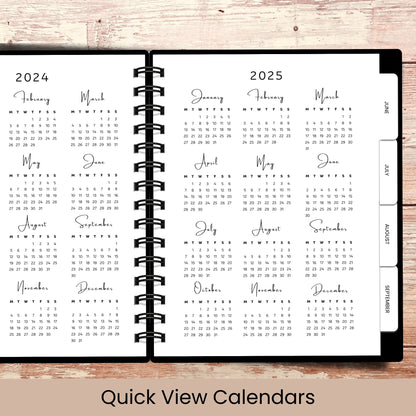 Springscape | All In One Custom Planner (Daily, Weekly & Monthly)