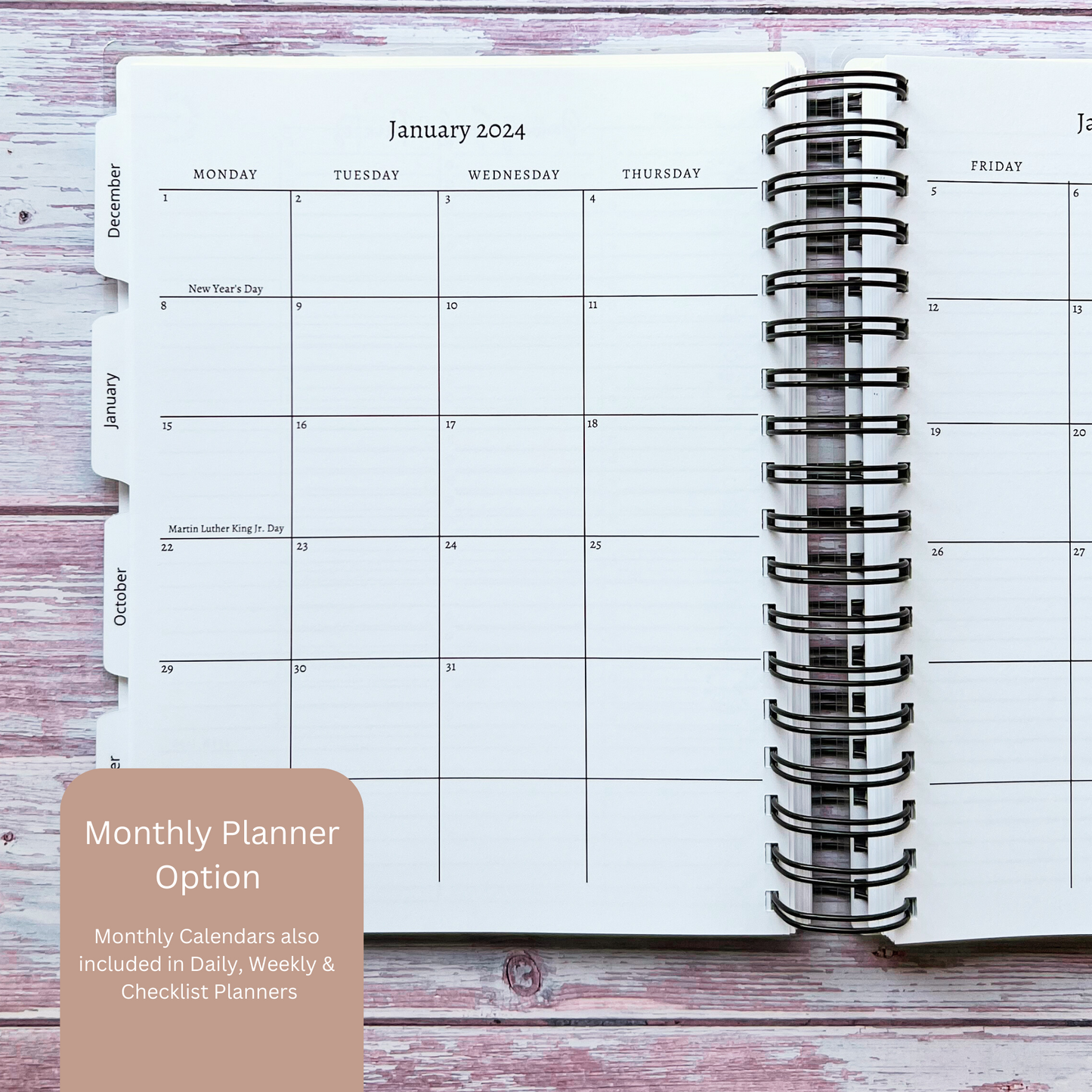 Mocha Magic Custom Planner