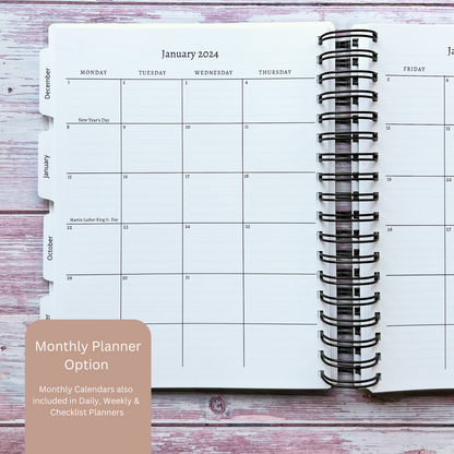 Butterfly Garden Custom Planner