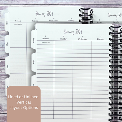 Personalized Weekly Planner | Work Your Hardest