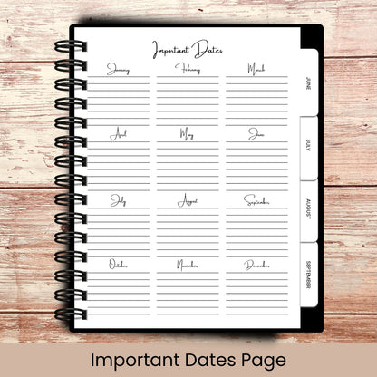 Music Speaks | All In One Custom Planner (Daily, Weekly & Monthly)