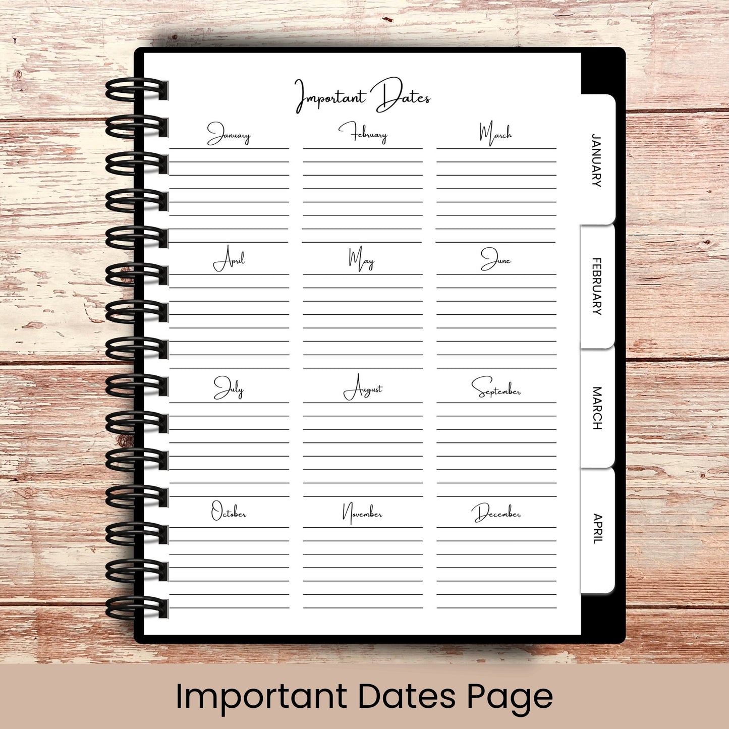 Boho Sheep | All In One Custom Planner (Daily, Weekly & Monthly)