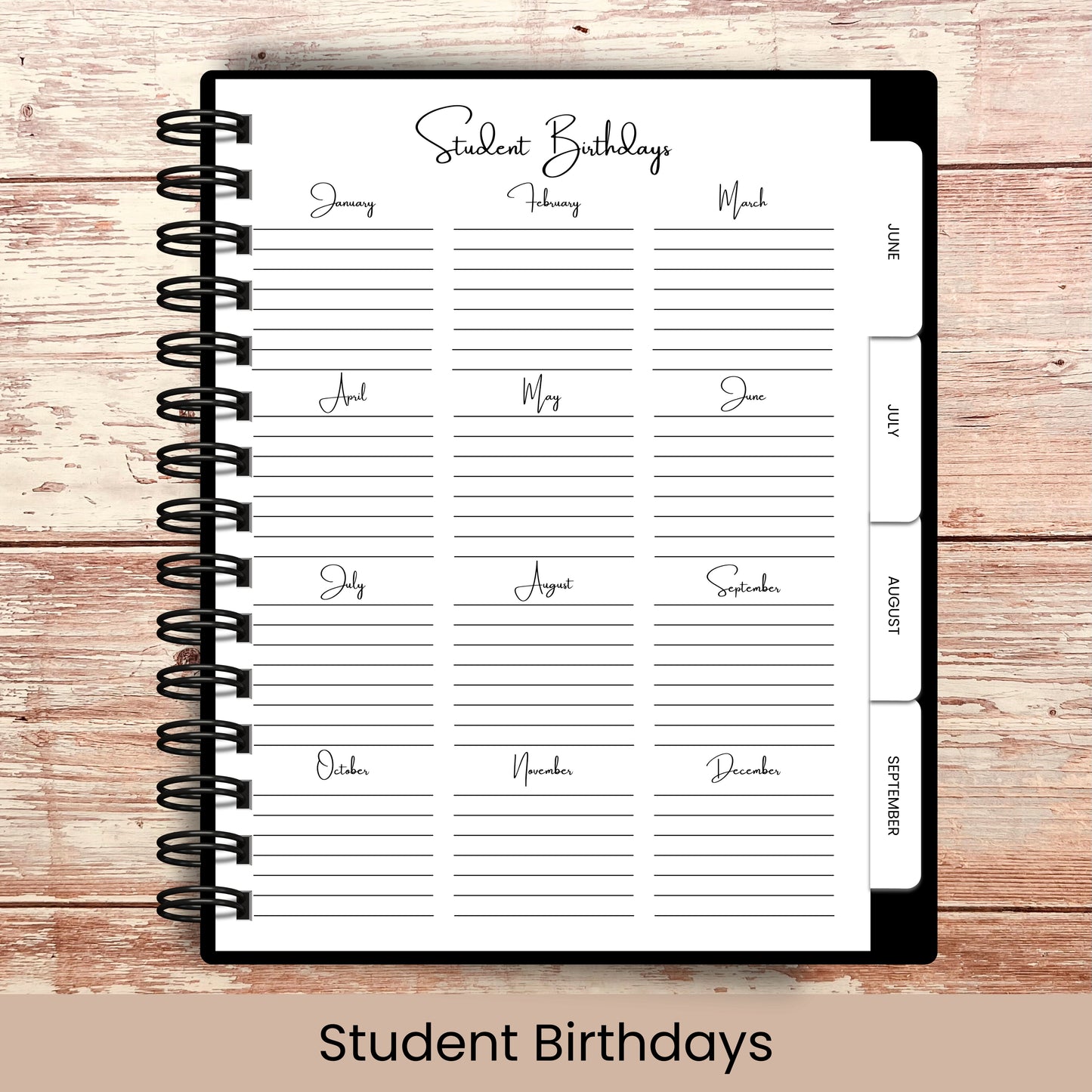 Ultimate Teacher Lesson Planner | Vintage Lesson Plan