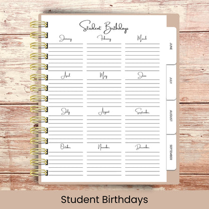 Ultimate Teacher Lesson Planner | Boho