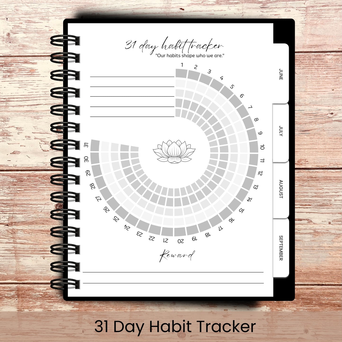 Habit Tracker-Choose Your Cover
