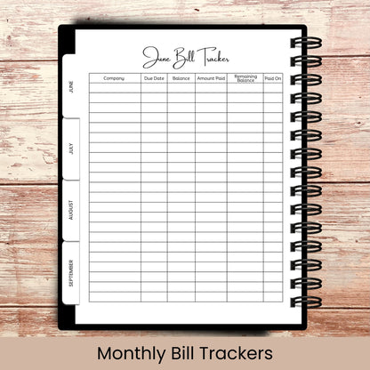 Free Spirited | All In One Custom Planner (Daily, Weekly & Monthly)