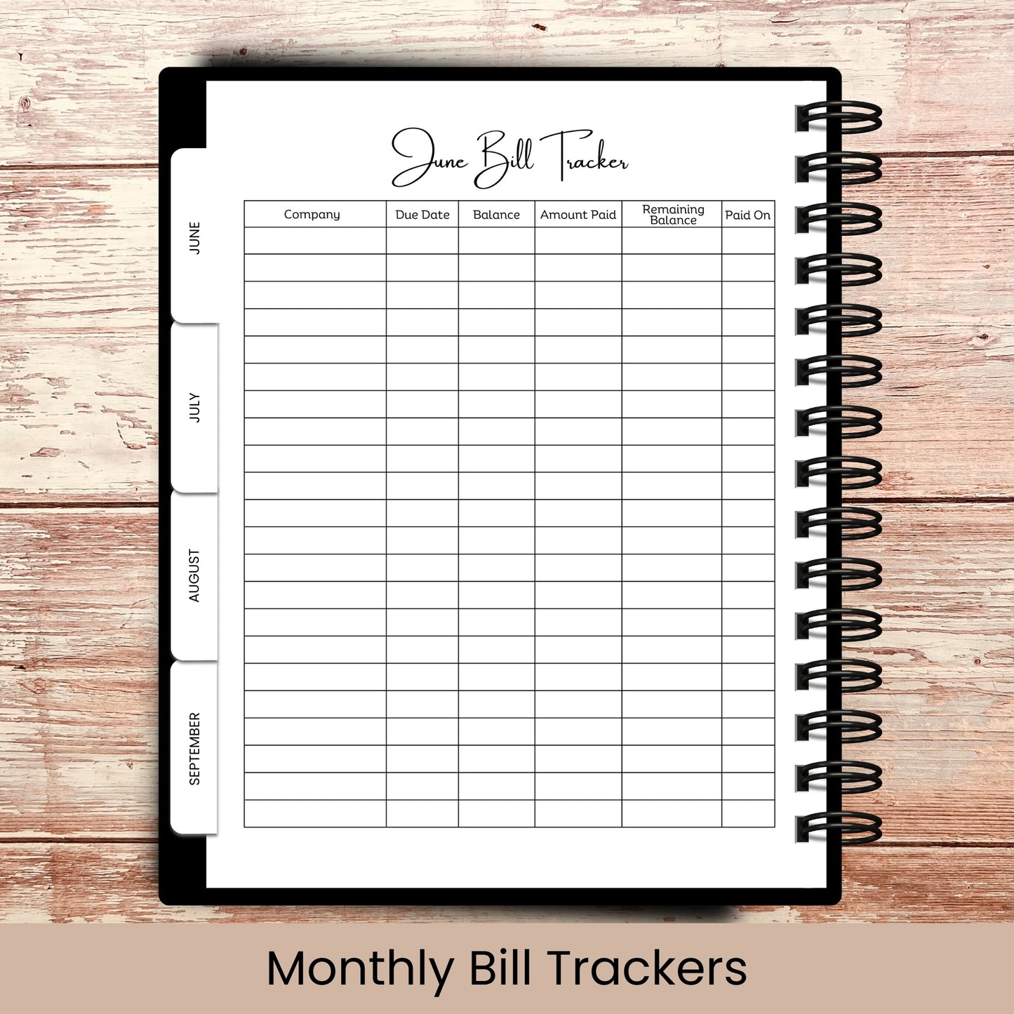 Boho Farm Life | All In One Custom Planner (Daily, Weekly & Monthly)