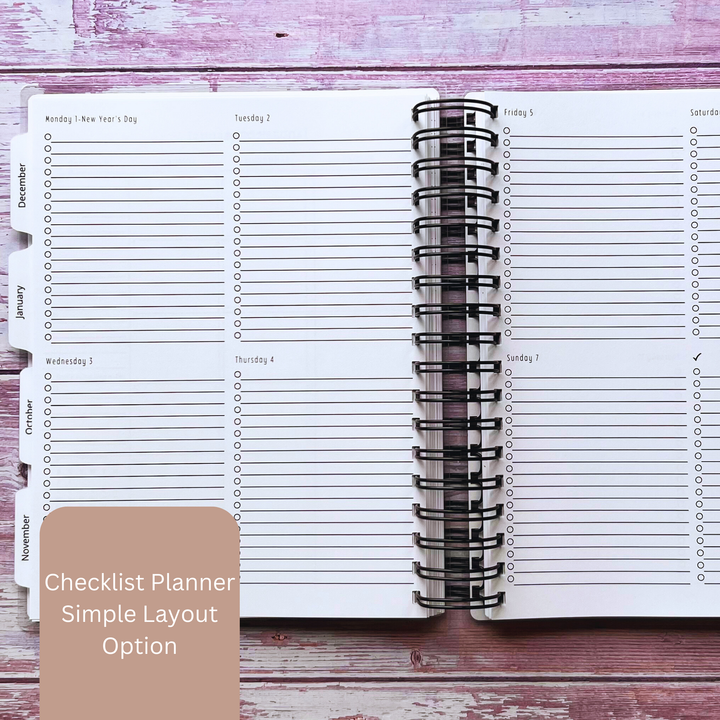 Make it Happen Custom Planner