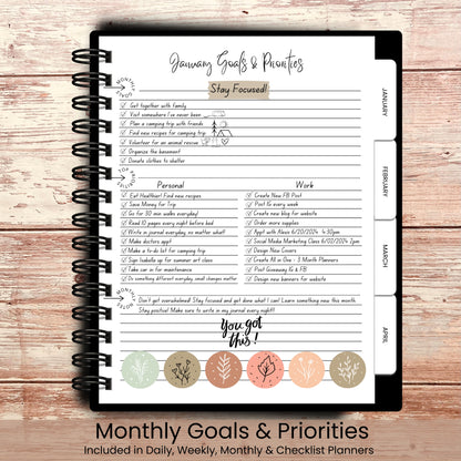 Gothic Horror Custom Planner