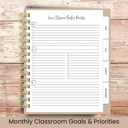 Ultimate Teacher Lesson Planner | Rainbow Pencil