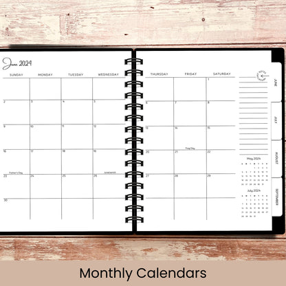 Mountain View | All In One Custom Planner (Daily, Weekly & Monthly)
