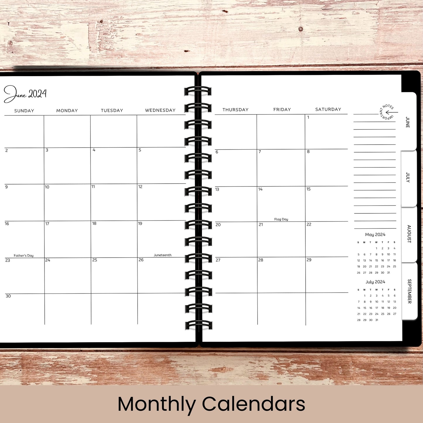 Boho Horse | All In One Custom Planner (Daily, Weekly & Monthly)