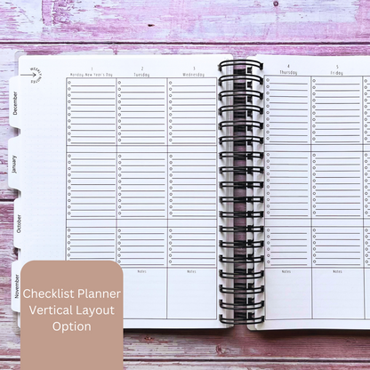 Webbed Skull Custom Planner