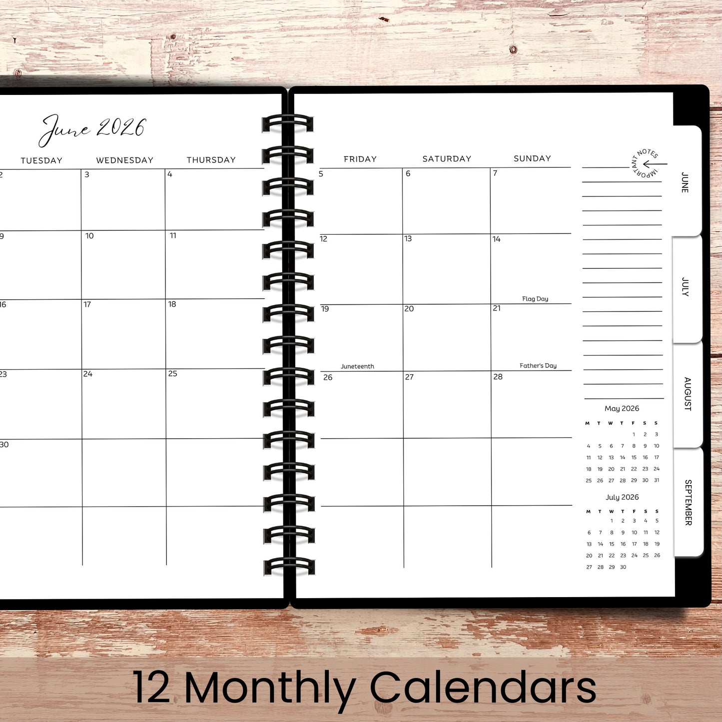 Custom Daily Appointment Book - Choose Your Cover