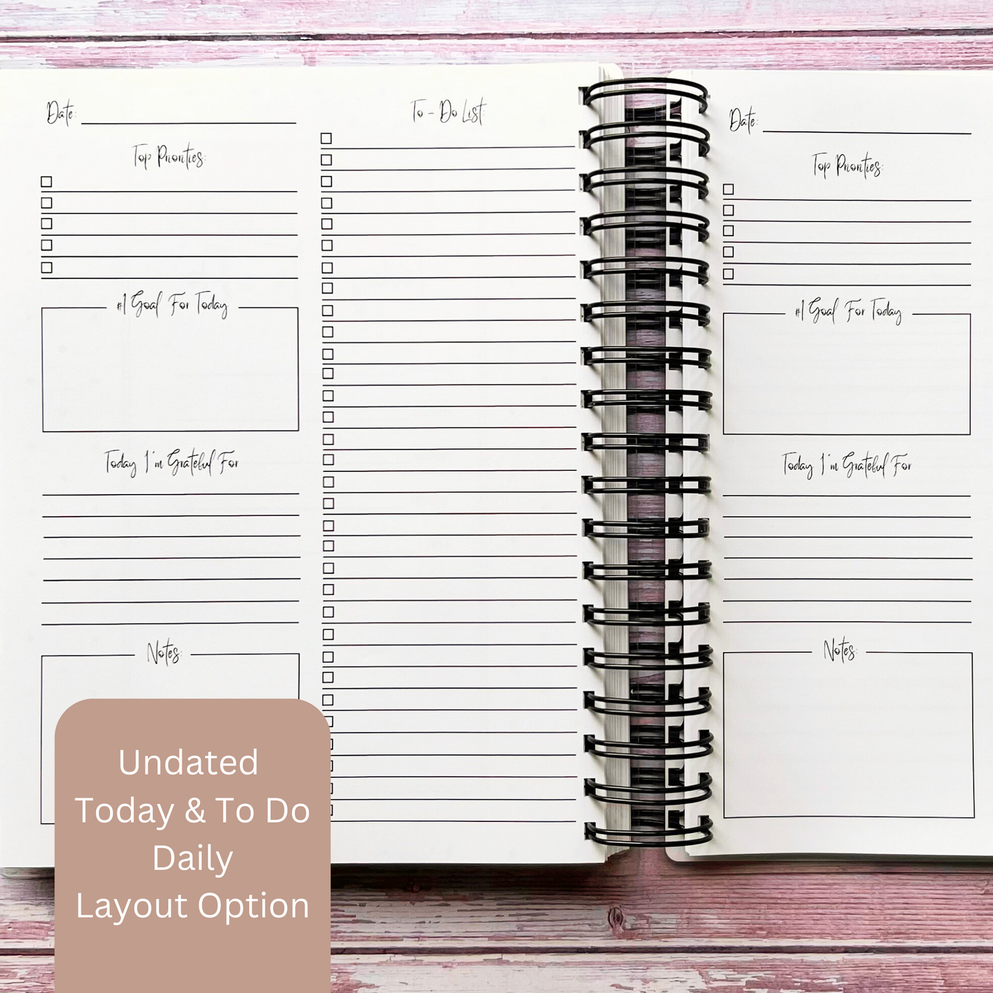 Celestial Light Custom Planner