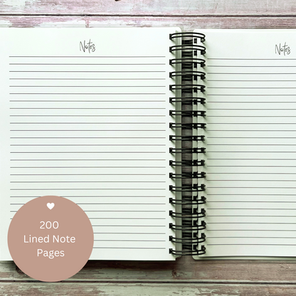 Festive Tree Personal Notebook Journal - Limited Edition