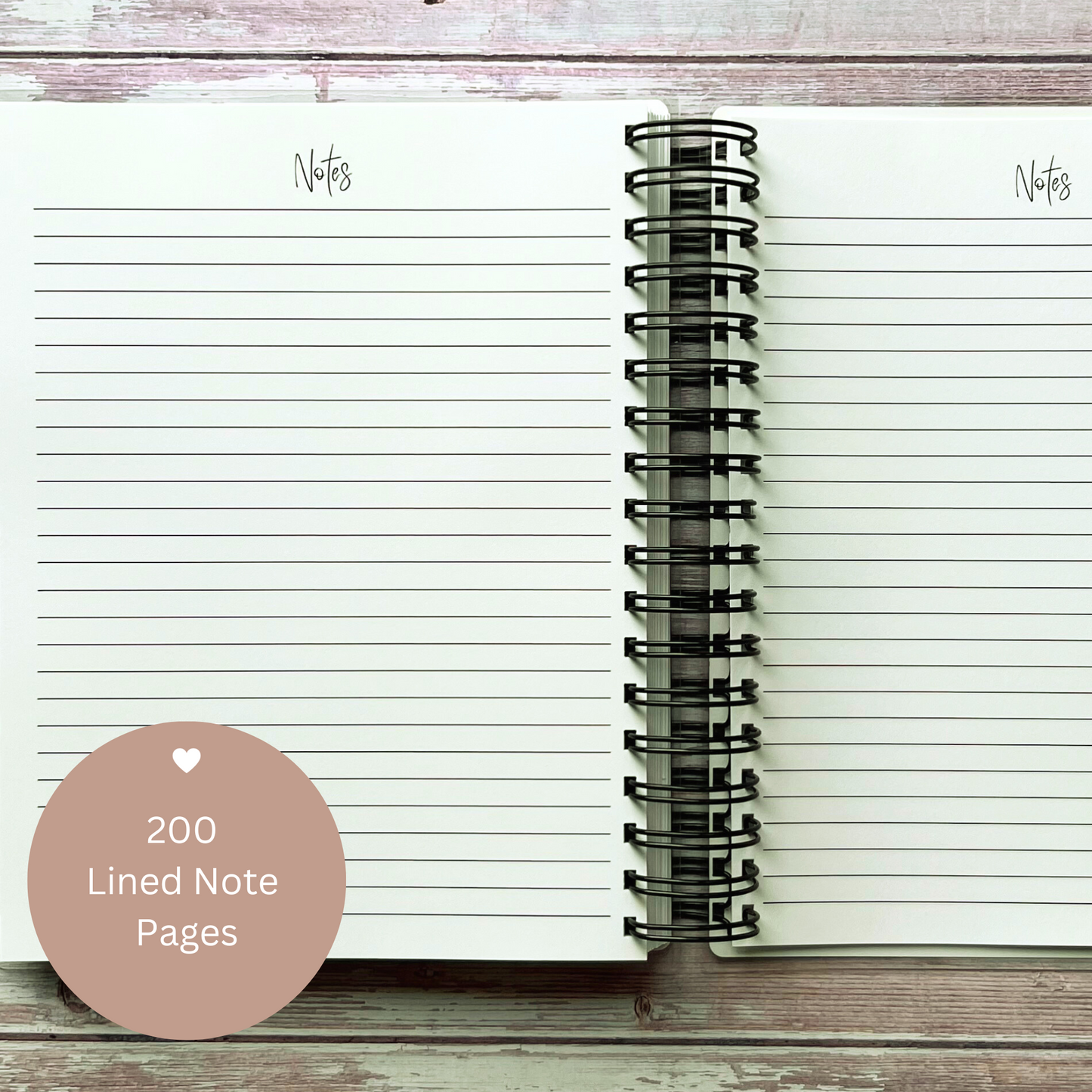 Peppermint Cocoa Personal Notebook Journal - Limited Edition