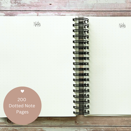 Peppermint Cocoa Personal Notebook Journal - Limited Edition
