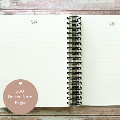 Festive Reindeer Personal Notebook Journal - Limited Edition