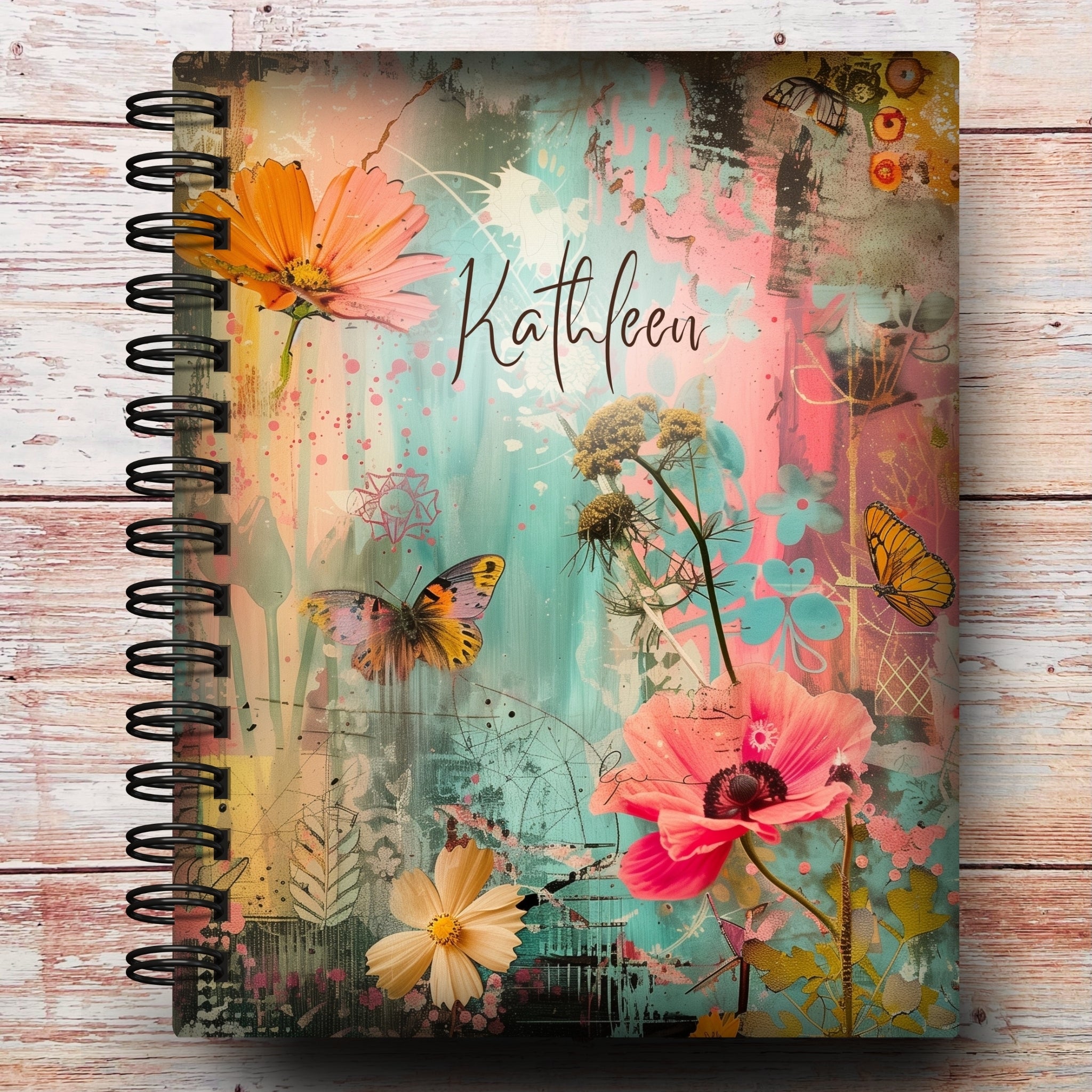 Notebook Planner Spring All in One Custom Planner | Spring Nights | Personal Planners – Artful ...