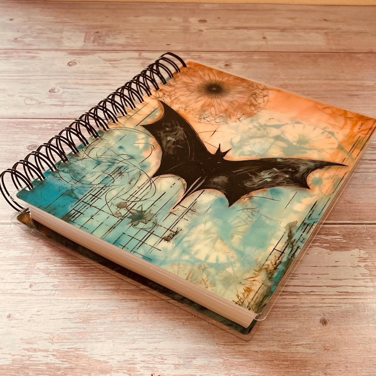 Personalized Monthly Planner - Celestial Bat