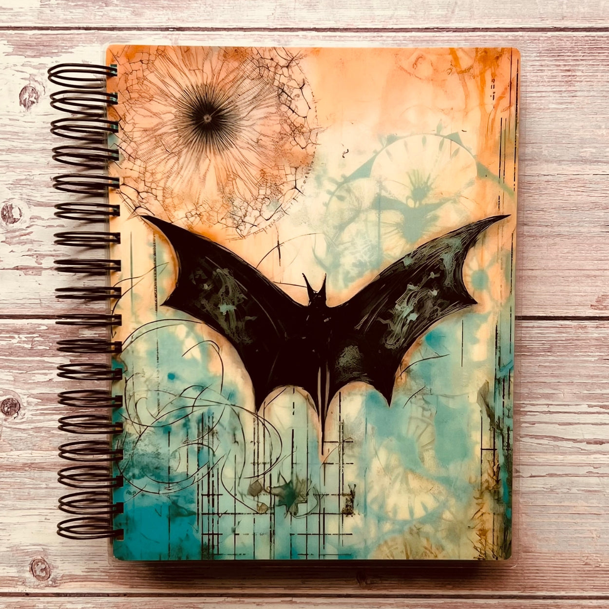 Personalized Monthly Planner - Celestial Bat