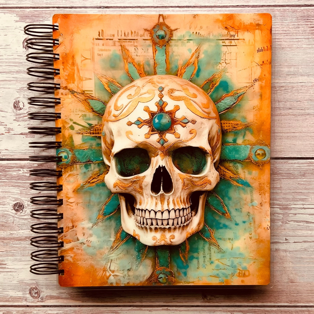 Personalized Weekly Planner | Celestial Skull