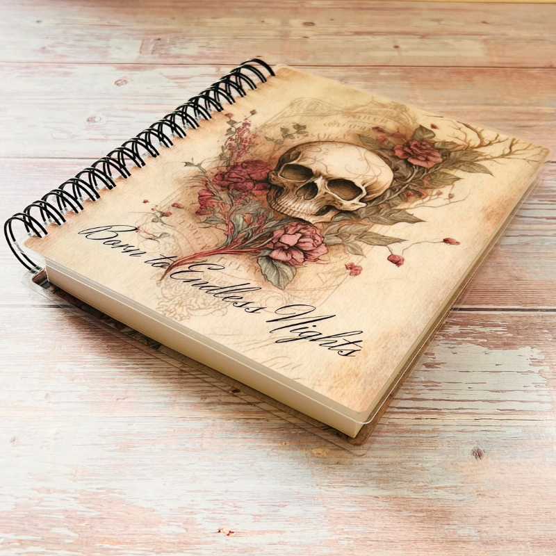 Gothic Nights Personalized Planner
