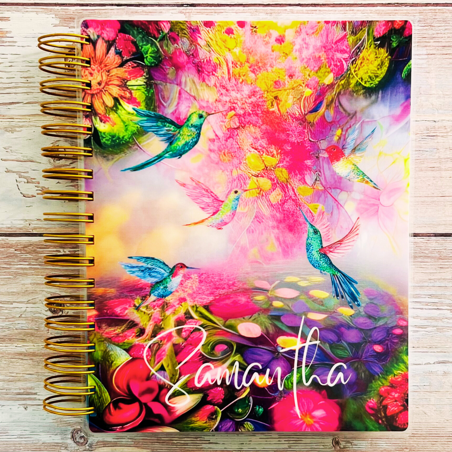 Ethereal Hummingbird Garden Custom Planner