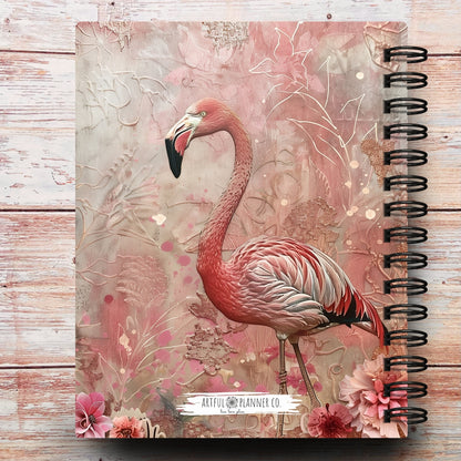 Fabulous Flamingo | All In One Custom Planner (Daily, Weekly & Monthly)