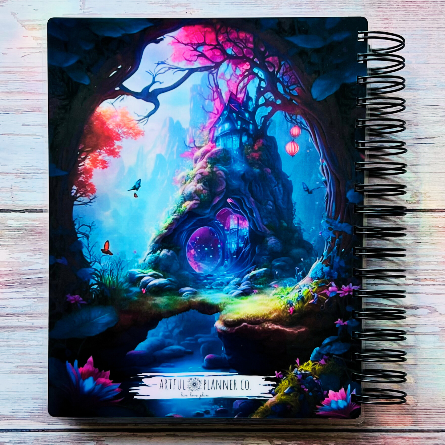 Magical Fairy Castle Personalized Planner