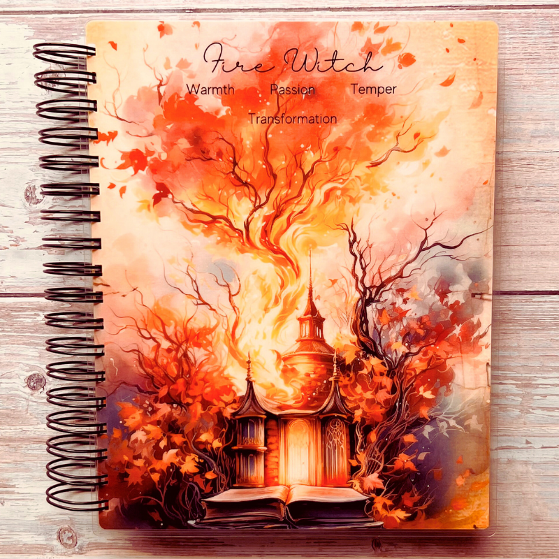 Fire Witch Personalized Planner