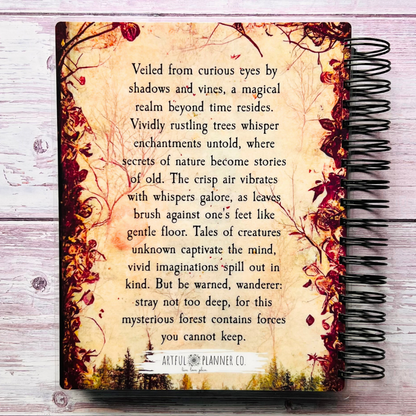 Forest Witch Custom Planner