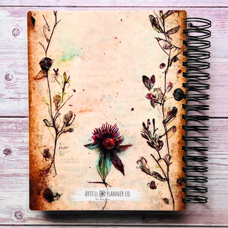 Personalized Monthly Planner - Garden Witch