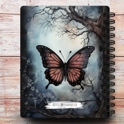 Gothic Butterfly Custom Planner