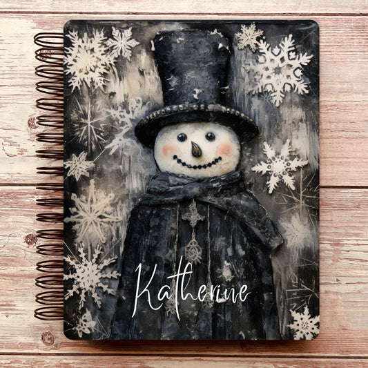 Gothic Frosty Personalized Journal - Limited Edition