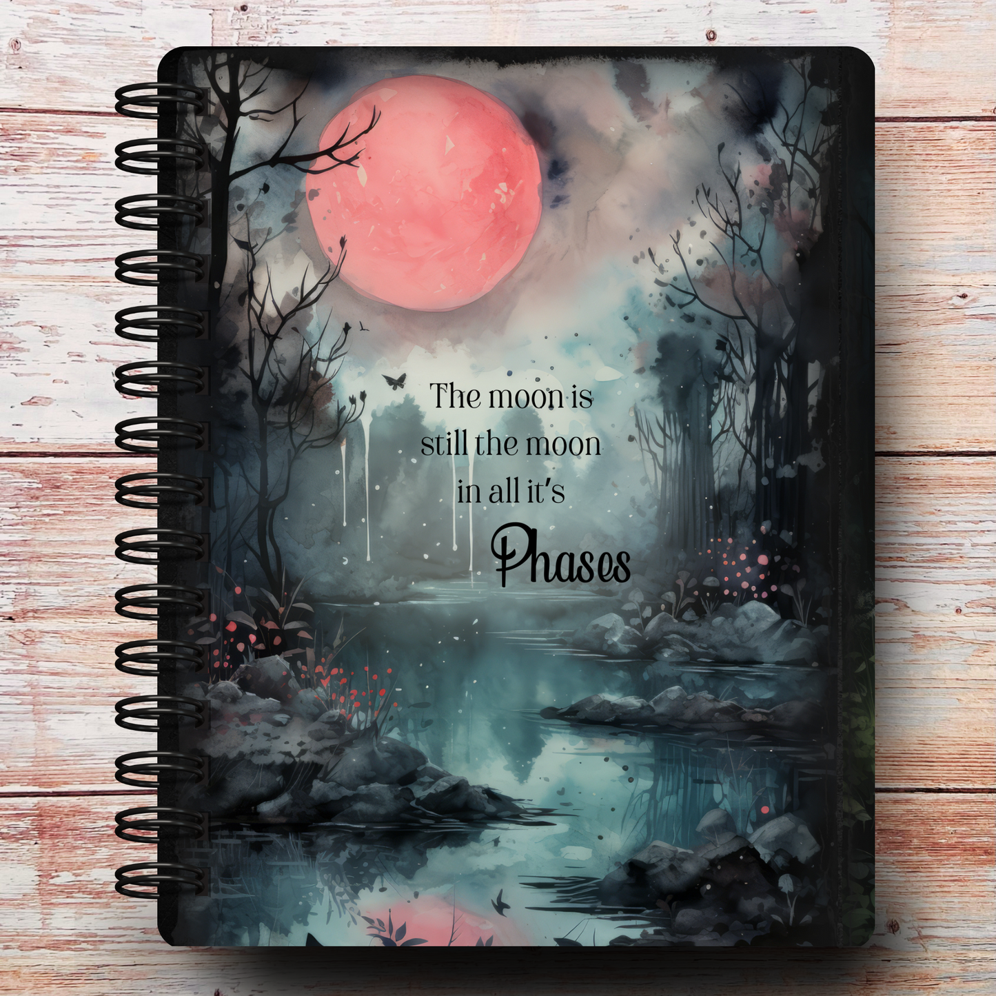 Gothic Moon Phase Custom Planner