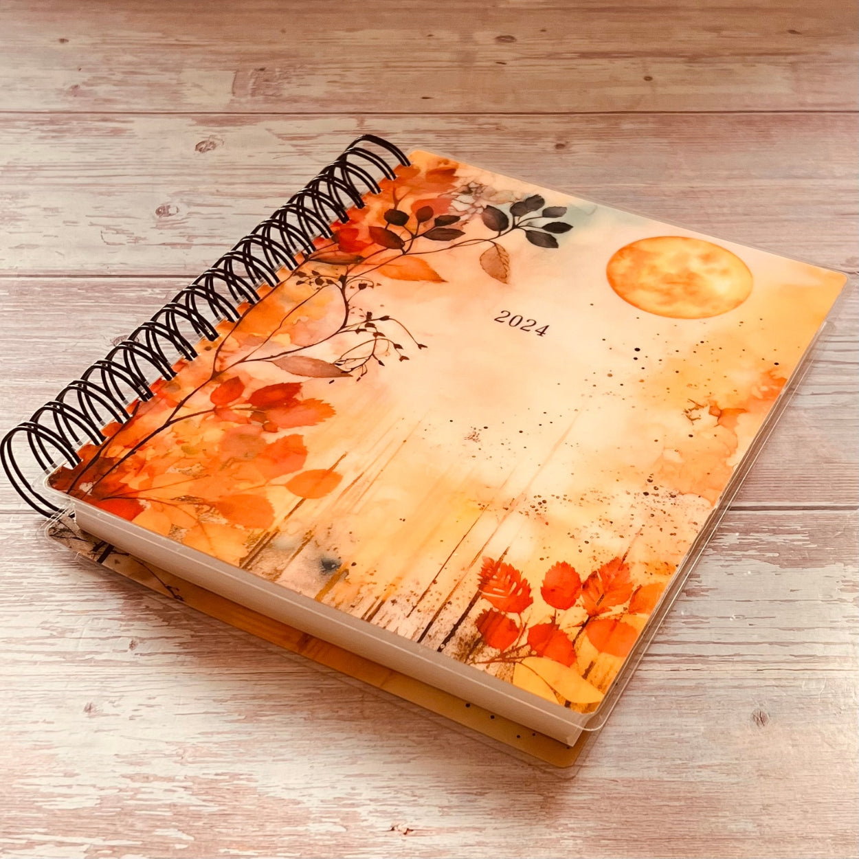 Personalized 6 Month Daily Planner | Harvest Moon
