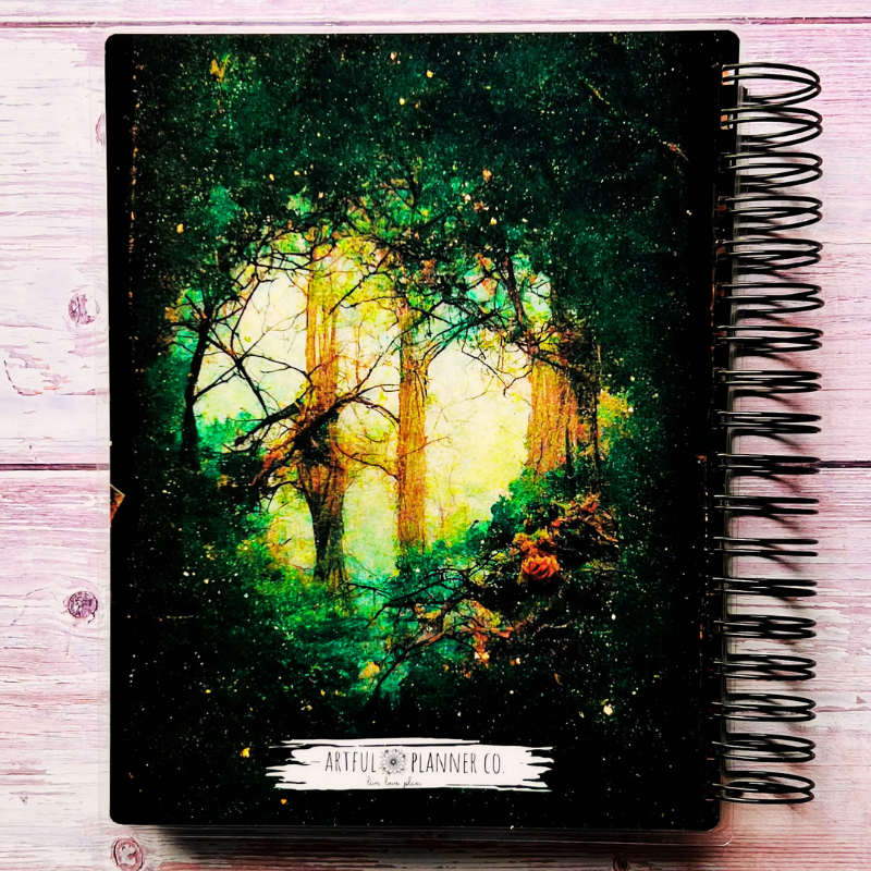 Personalized Monthly Planner - Hedge Witch
