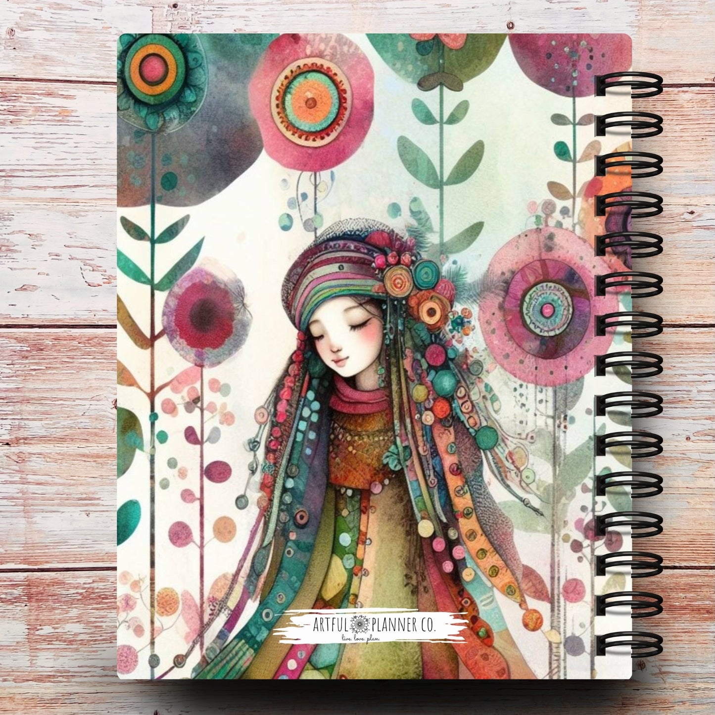 Indie Girl | All In One Custom Planner (Daily, Weekly & Monthly)