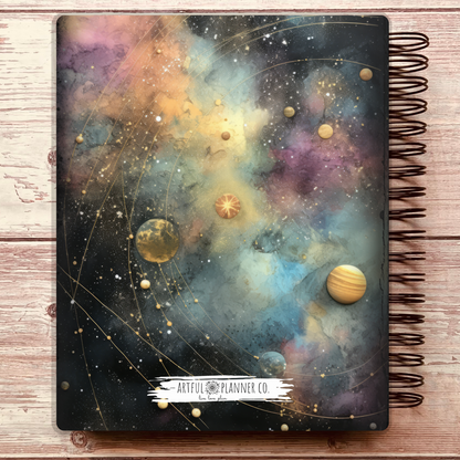 Majestic Galaxy Personalized Planner