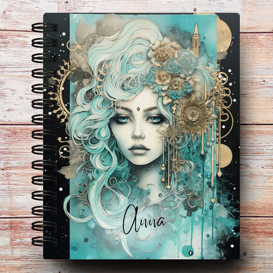 Moon Goddess | All In One Custom Planner (Daily, Weekly & Monthly)