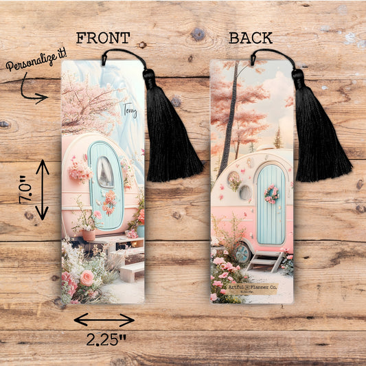 Boho Wanderer Personalized Bookmark