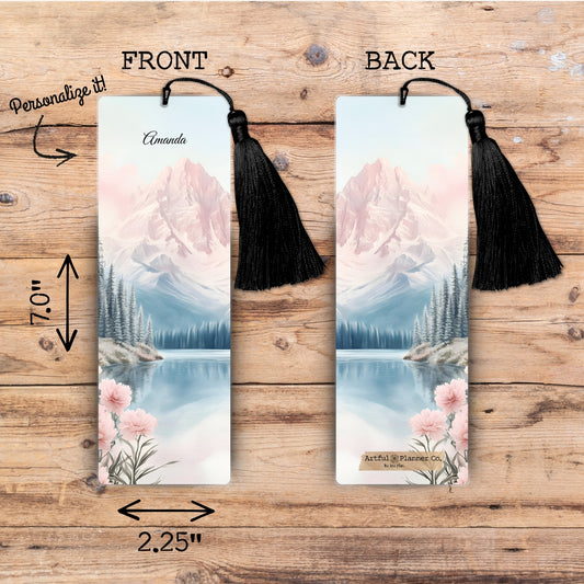 Mountain Soul Personalized Bookmark