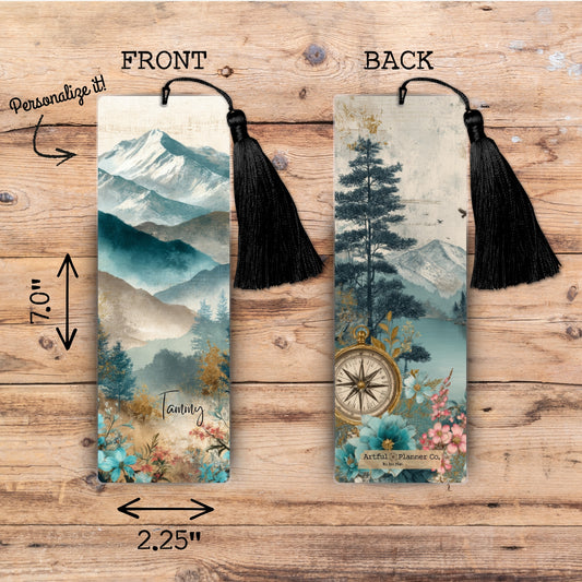 Wander & Bloom Personalized Bookmark
