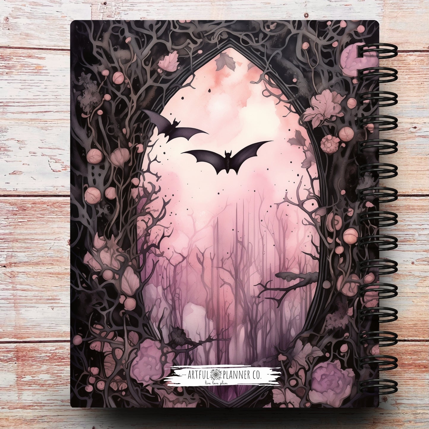 Mystical Bats | All In One Custom Planner (Daily, Weekly & Monthly)