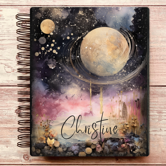 Mystical Galaxy Personalized Planner