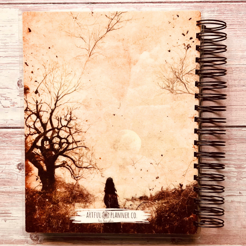 Personalized 6 Month Daily Planner | Wandering Witch