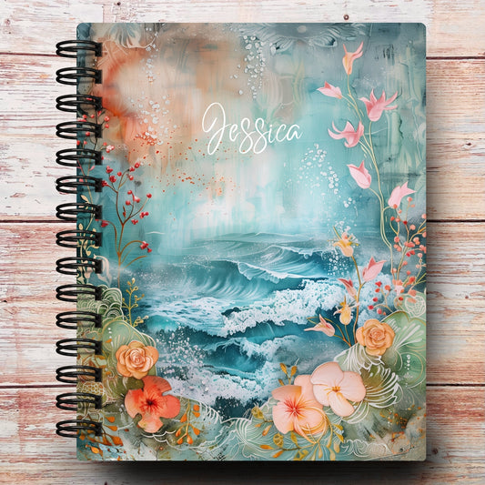 Ocean Whispers | All In One Custom Planner (Daily, Weekly & Monthly)