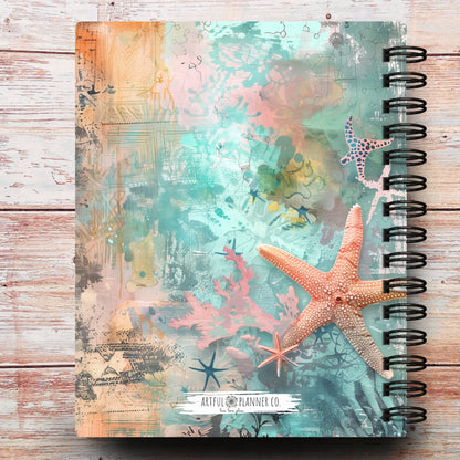 Ocean Whispers | All In One Custom Planner (Daily, Weekly & Monthly)